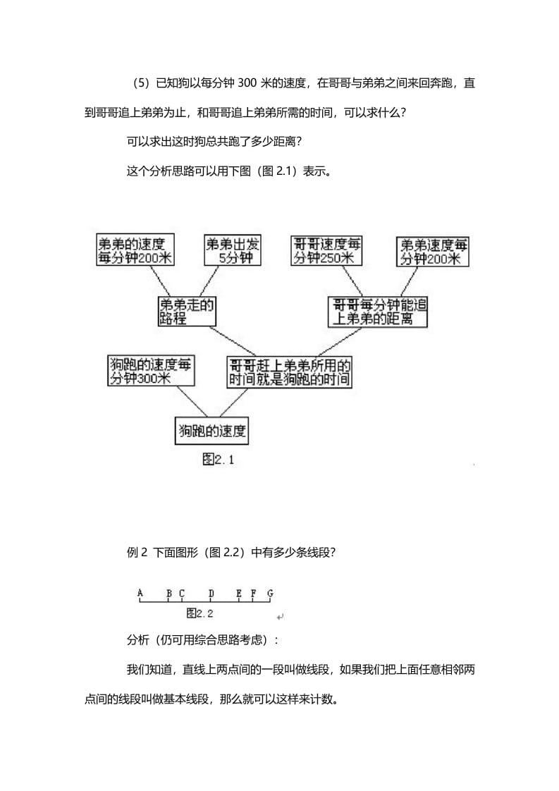 图片[2]-二年级数学下册1、顺向综合思路-龙云试卷网