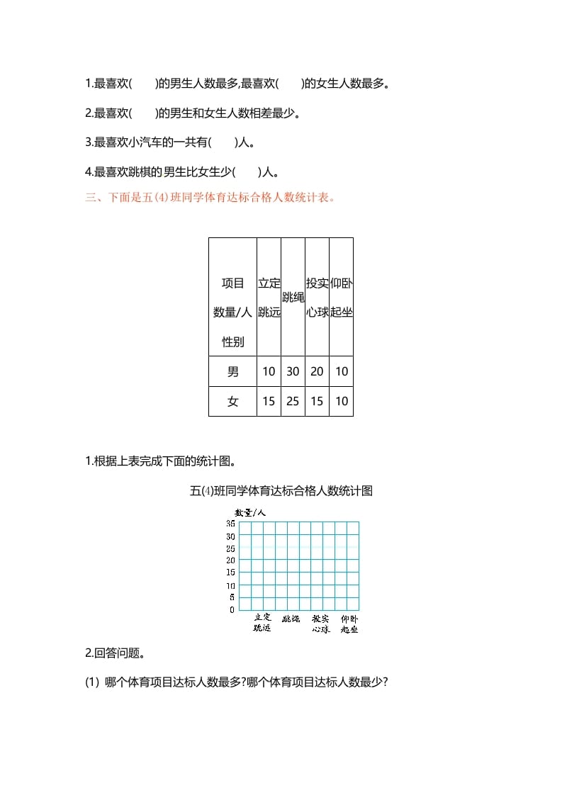 图片[2]-五年级数学上册第六单元单元测试（苏教版）-龙云试卷网